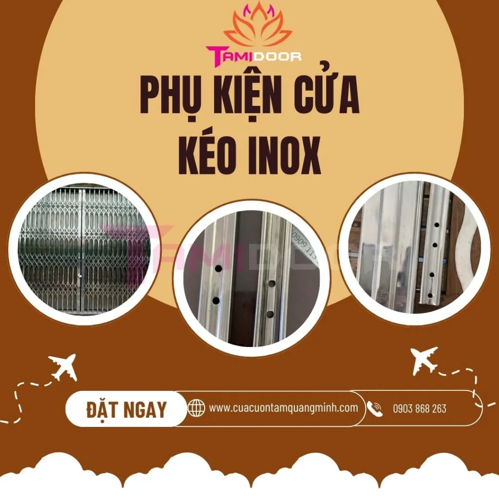 Phụ Kiện Cửa Kéo Inox