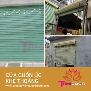 Cửa cuốn ÚC khe thoáng