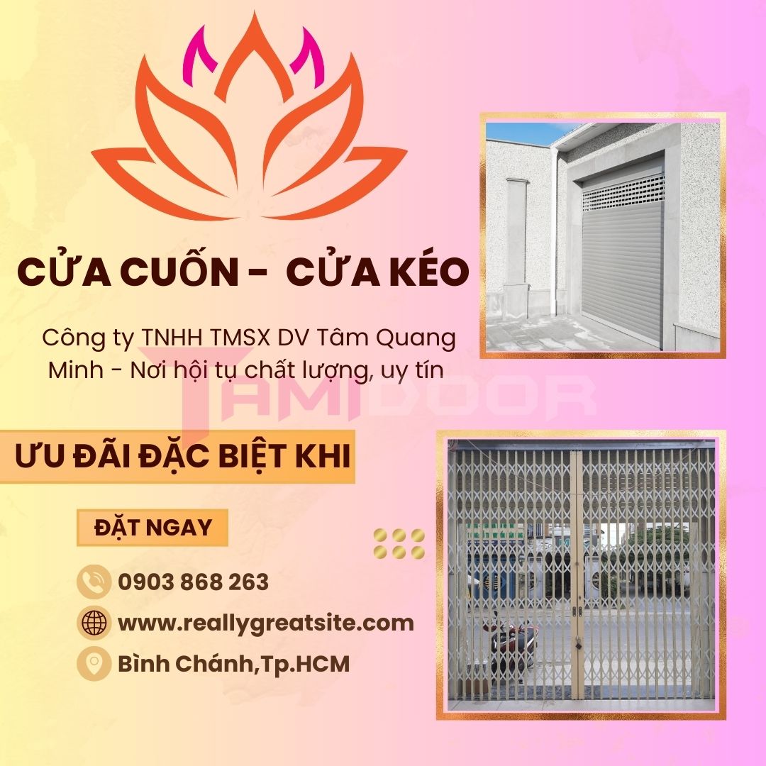 Lắp đặt cửa cuốn - cửa kéo