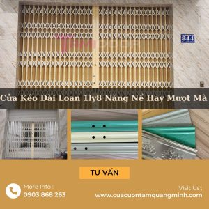 Cửa Kéo Đài Loan 1ly8