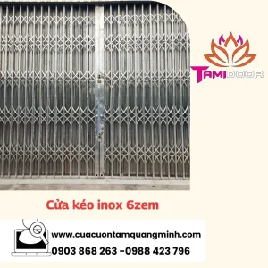 Cửa Kéo Inox 6zem Giá Rẻ