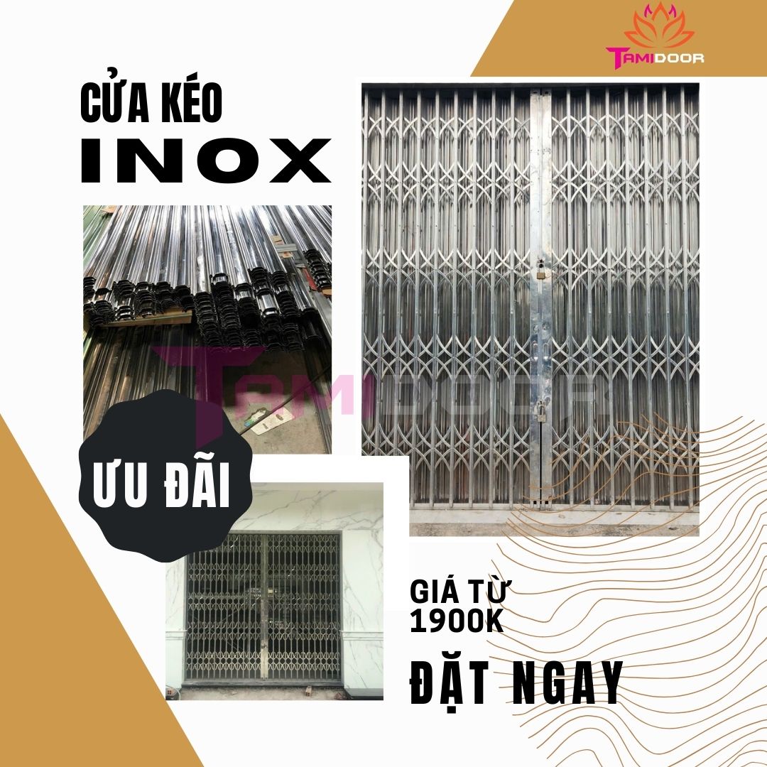 Cửa Kéo Inox