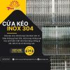 Cửa Kéo Inox 304