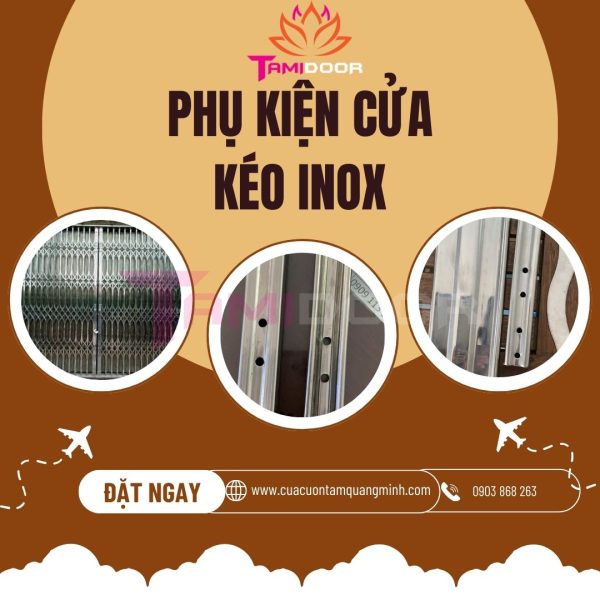 Phụ Kiện Cửa Kéo Inox Tamidoor - Chất Liệu Inox 304 Cao Cấp