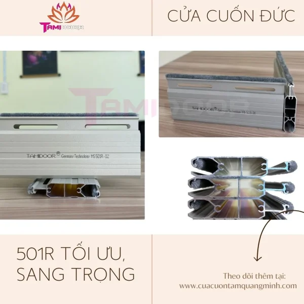 Cửa cuốn Đức Tamidoor 501R