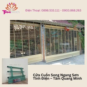Cửa Cuốn Song Ngang Sơn Tĩnh Điện – Tâm Quang Minh