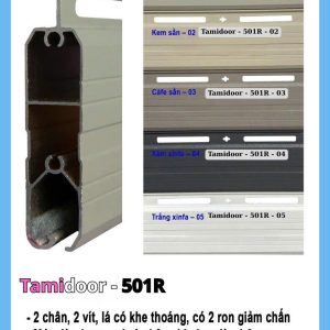 Cửa cuốn Đức Tamidoor 501R | Công Nghệ Đức