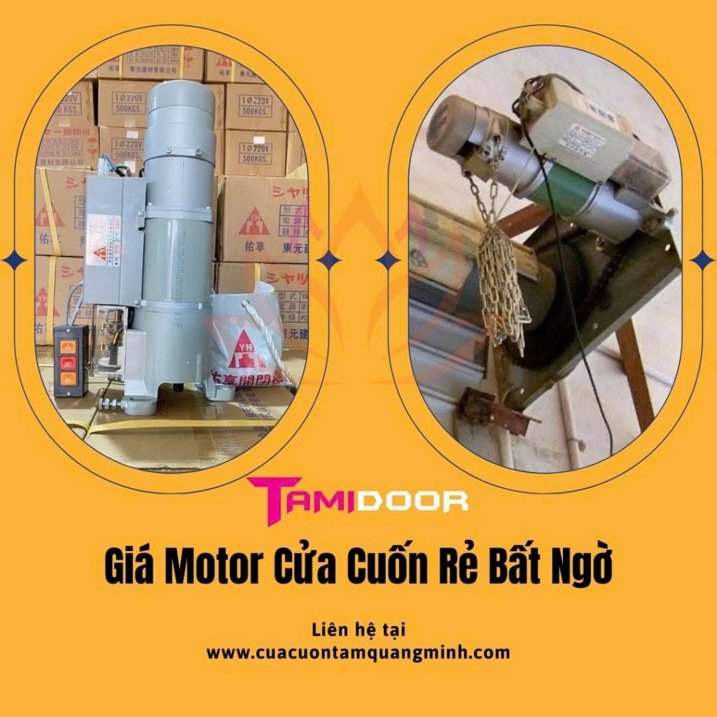 Giá Motor Cửa Cuốn Rẻ Bất Ngờ