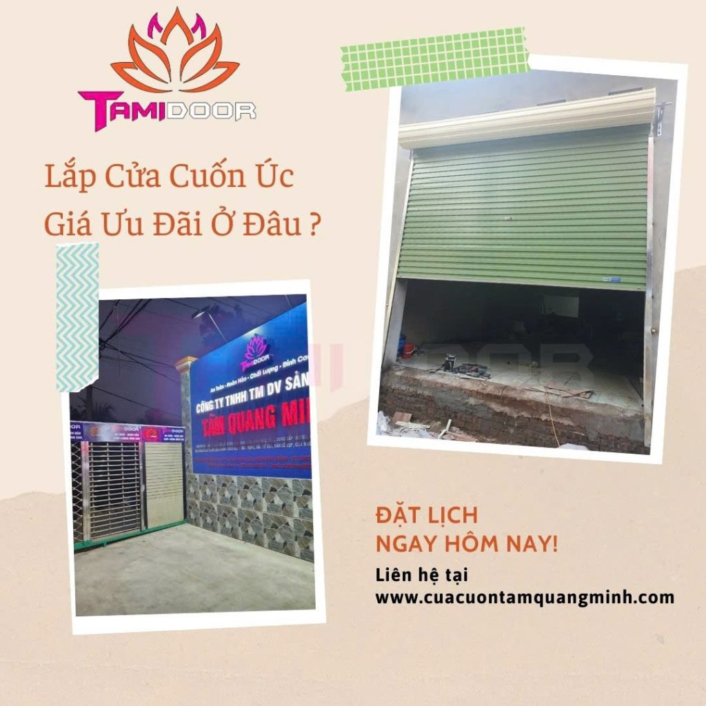 Lắp Cửa Cuốn Úc Giá Ưu Đãi Ở Đâu ?