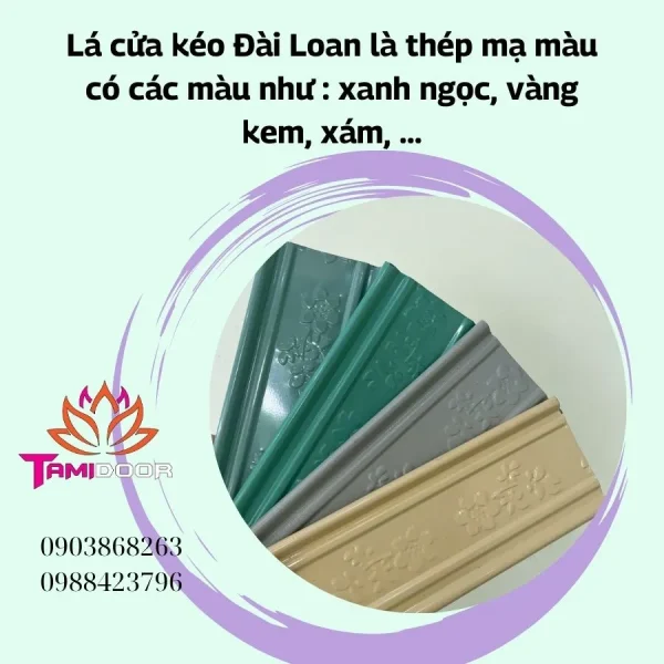 Lá Cửa Kéo Đài Loan Tamidoor