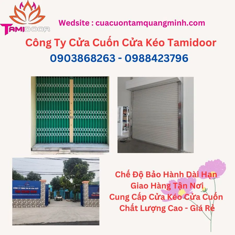 Công ty Tamidoor - cửa kéo đài loan 1ly6 và các loại cửa khác