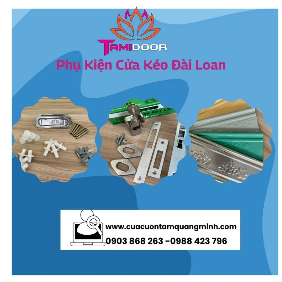 Phụ Kiện Cửa Kéo Đài Loan