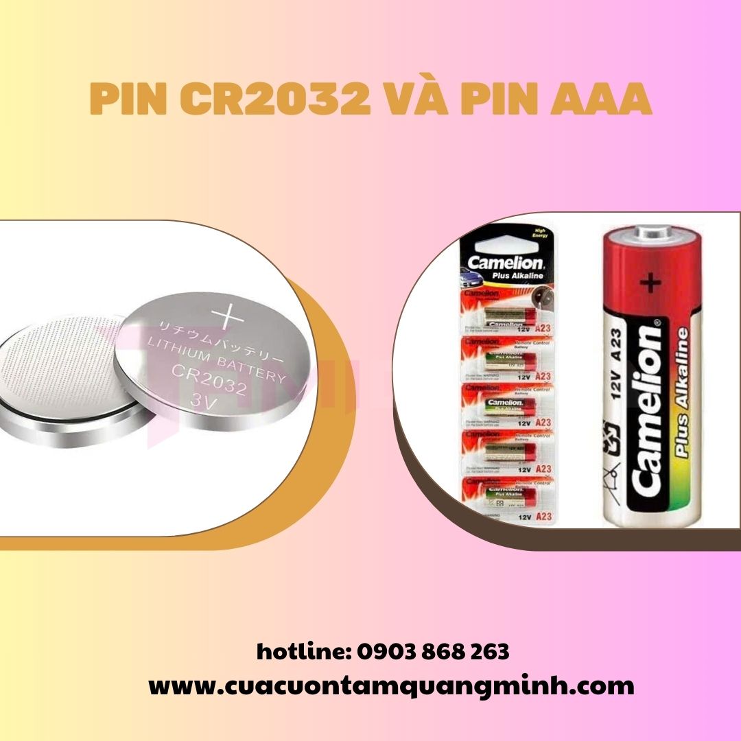 Pin chìa khóa cửa cuốn