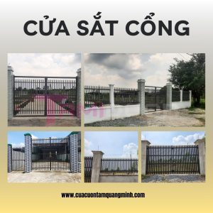 Cửa sắt cổngTâm Quang Minh