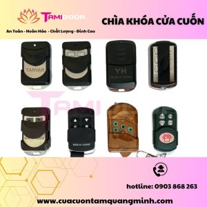 Chìa khóa cửa cuốn