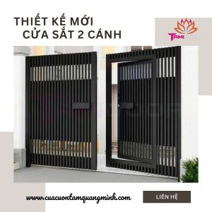 Cửa Sắt Cổng 2 Cánh Chất Lượng