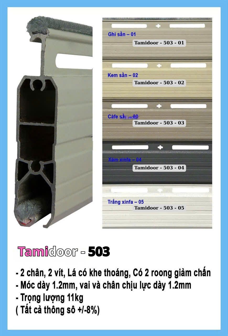 Cửa cuốn Đức TAMIDOOR 503
