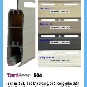 Cửa cuốn Đức TAMIDOOR 504