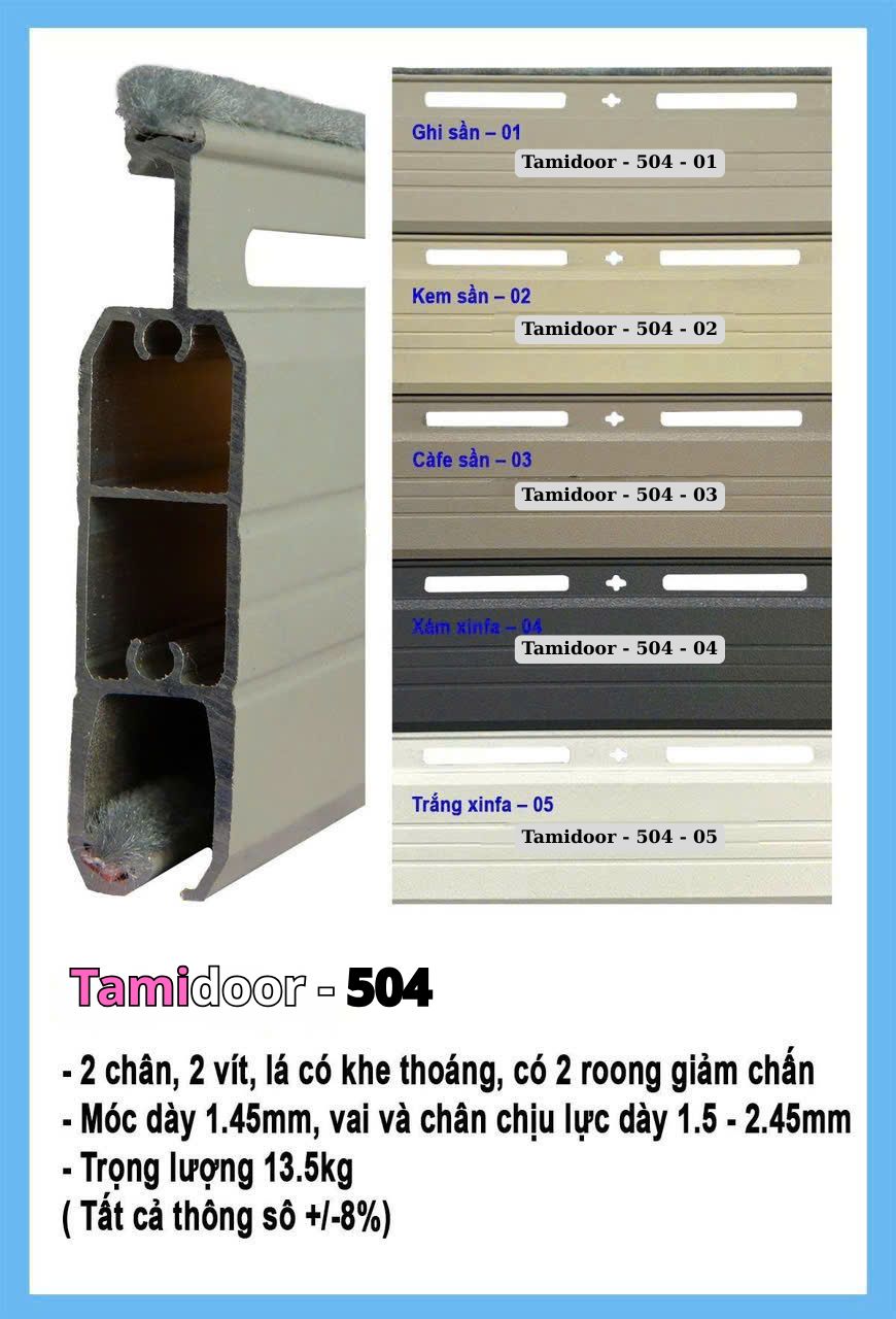 Cửa cuốn Đức TAMIDOOR 504