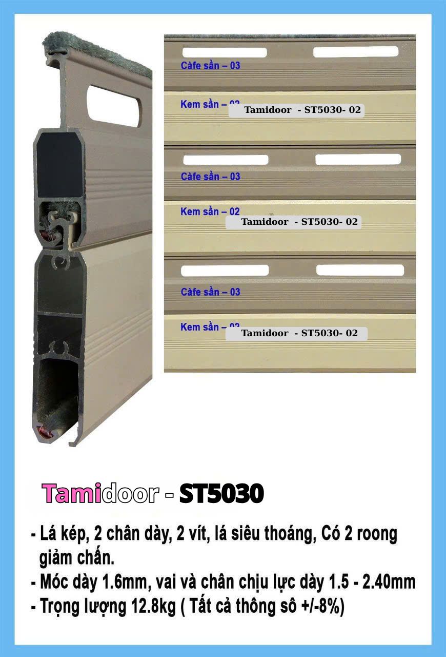 Cửa cuốn Đức TAMIDOOR ST5030