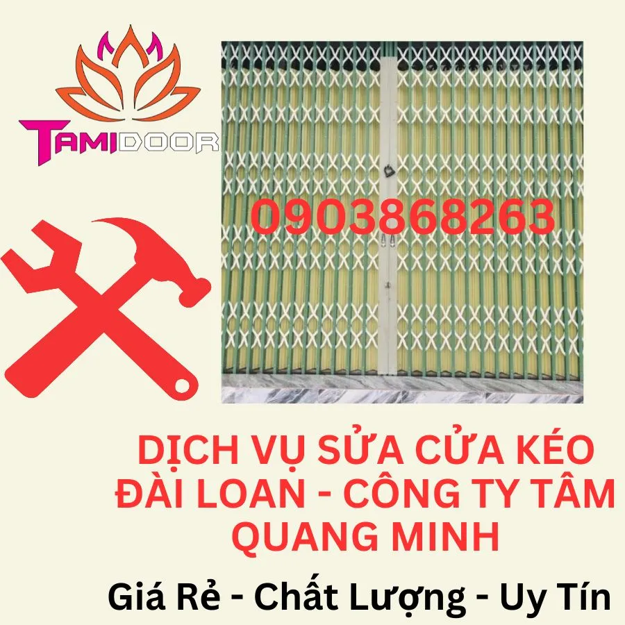 Chi Phí Sửa Cửa Kéo Đài Loan