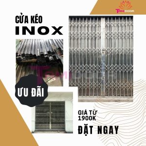 cửa kéo inox