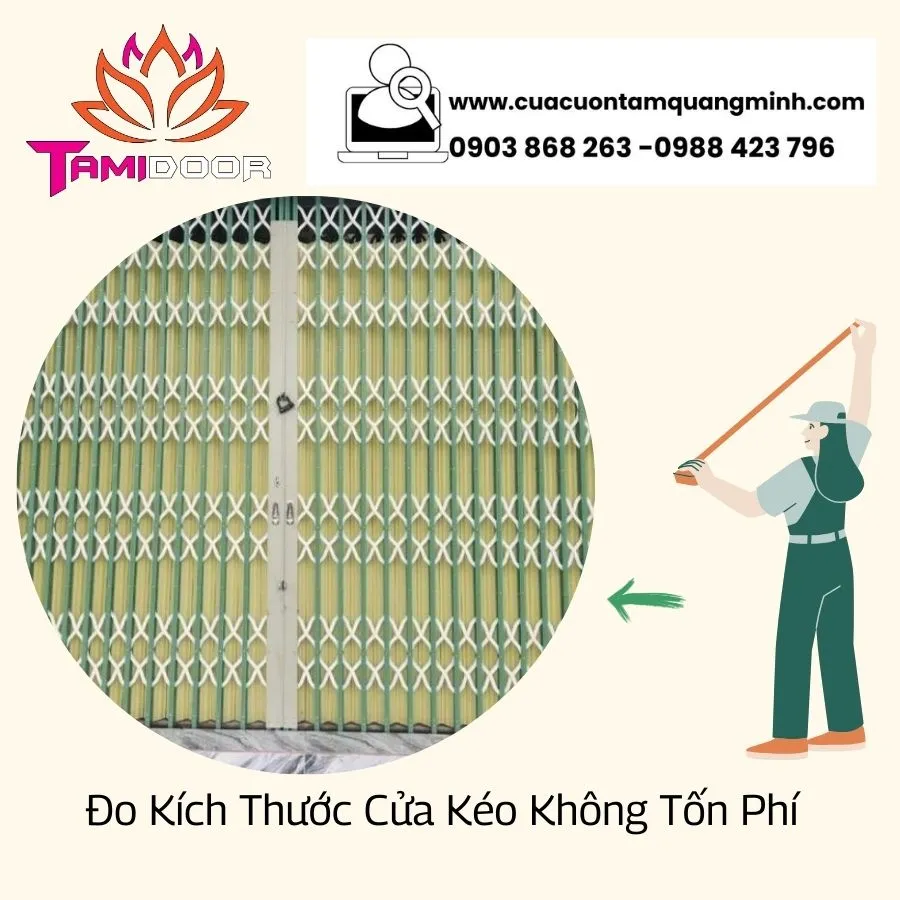 Đo Kích Thước Cửa Kéo Có Tốn Phí Không?