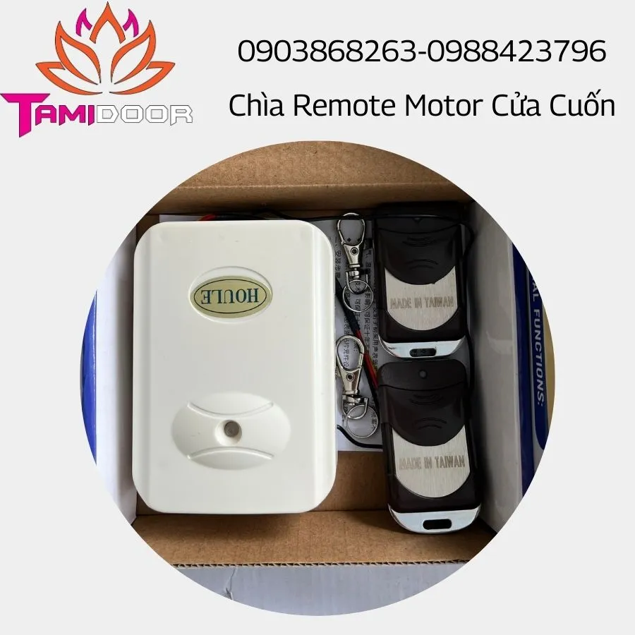 Thay Chìa Remote Motor Cửa Cuốn Giá Tốt