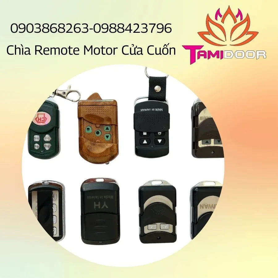 Thay Chìa Remote Motor Cửa Cuốn Giá Tốt