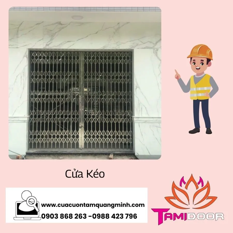 Thợ Làm Cửa Kéo Inox 2 Cánh Giá Tận Xưởng Lắp Đặt Tận Nơi