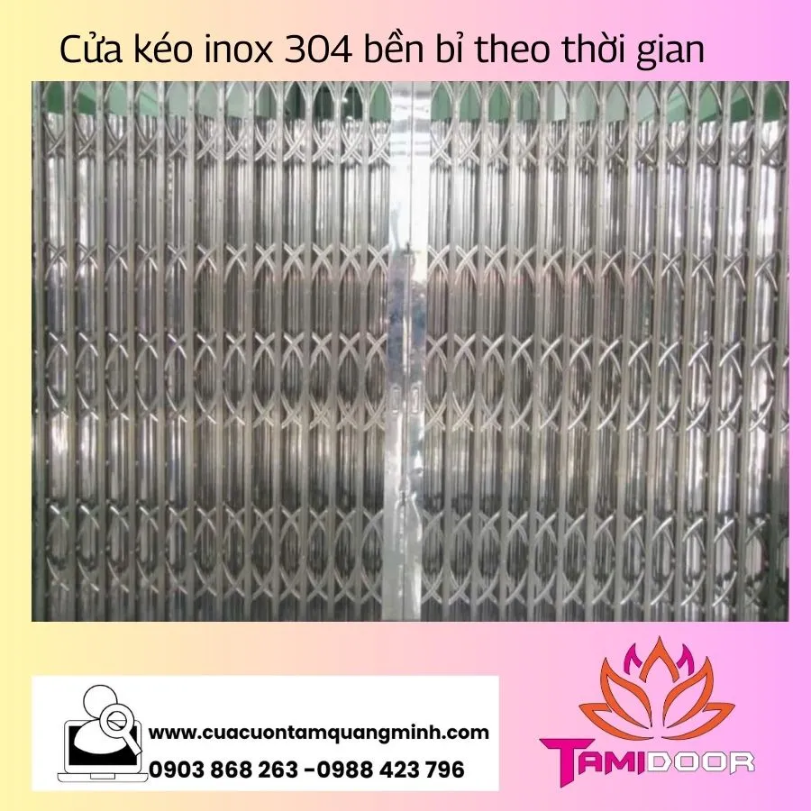 10 Lý Do Cửa Kéo Inox 304 Được Ưu Tiên Chọn Lựa