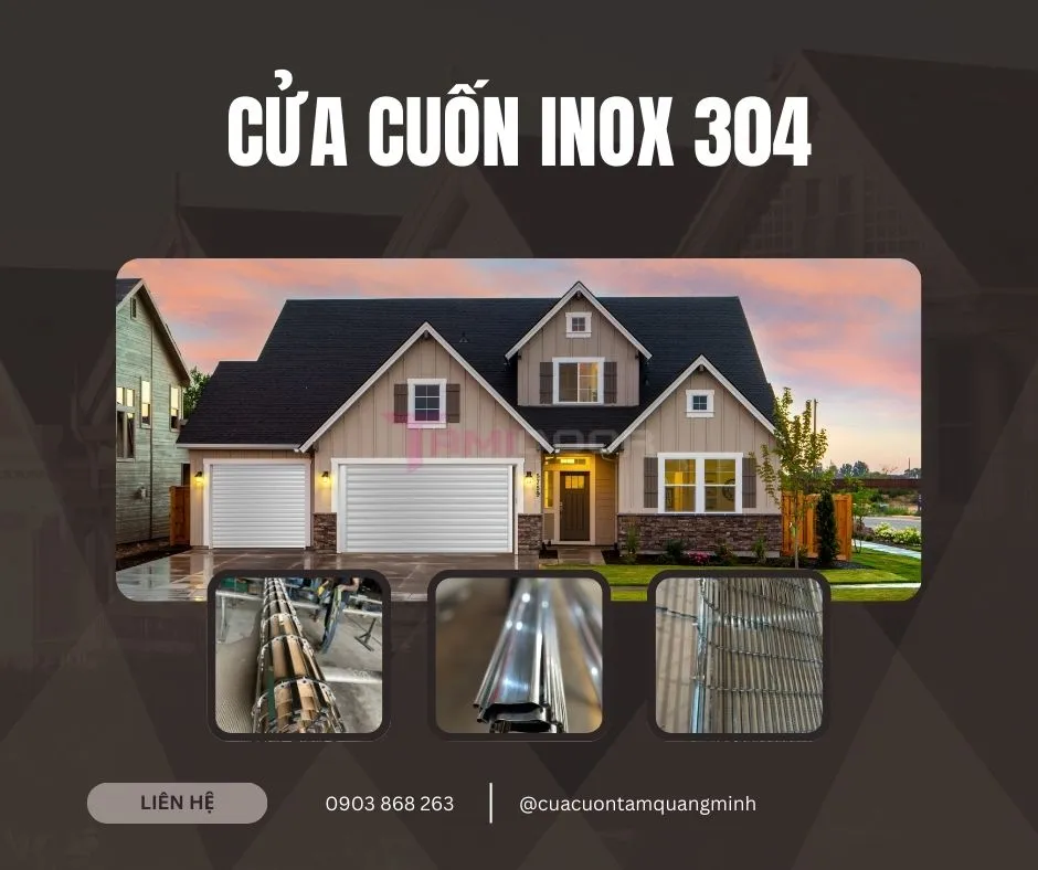 Cửa cuốn inox 304