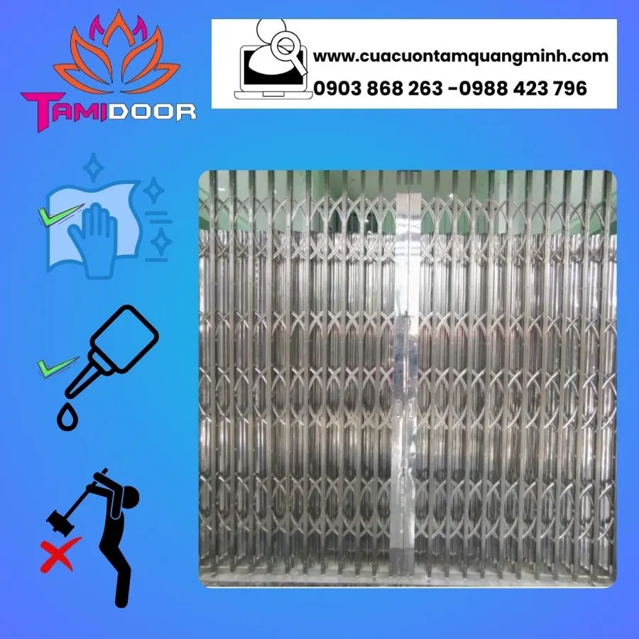 Bí Quyết Giữ Cửa Kéo Inox Luôn Như Mới Chỉ Với 4 Mẹo Đơn Giản