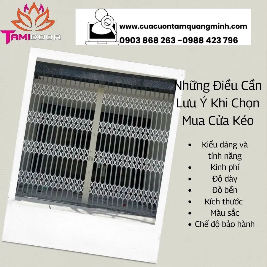 Kinh Nghiệm Chọn Mua Cửa Kéo