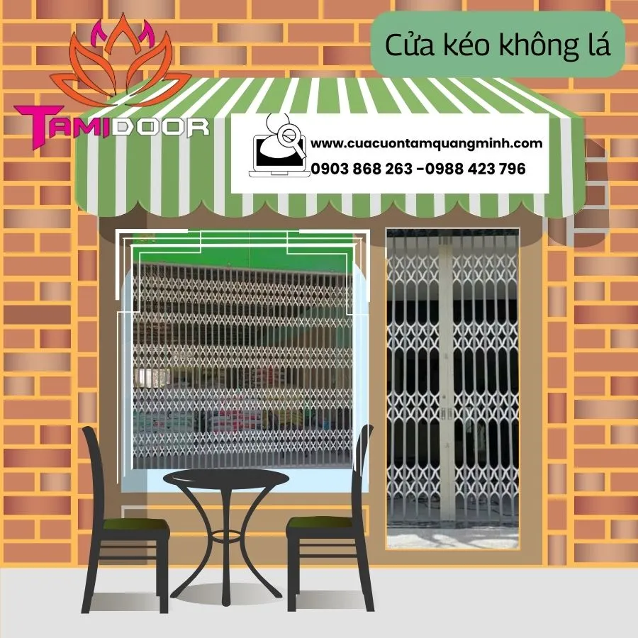 Ứng Dụng Cửa Kéo Không Lá Cho 1 Số Công Trình Nào?