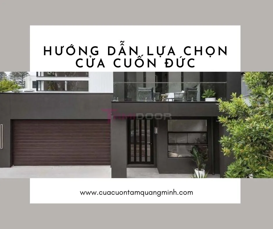 Hướng dẫn cách lựa chọn cửa cuốn