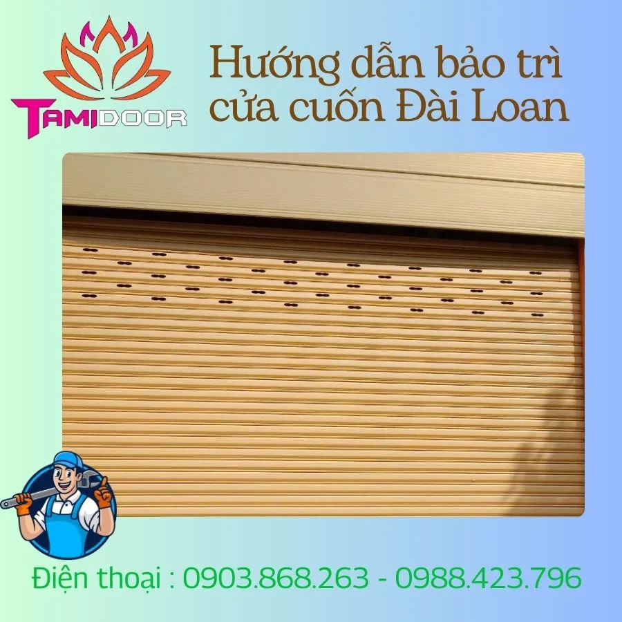 Hướng Dẫn Bảo Trì Cửa Cuốn Đài Loan