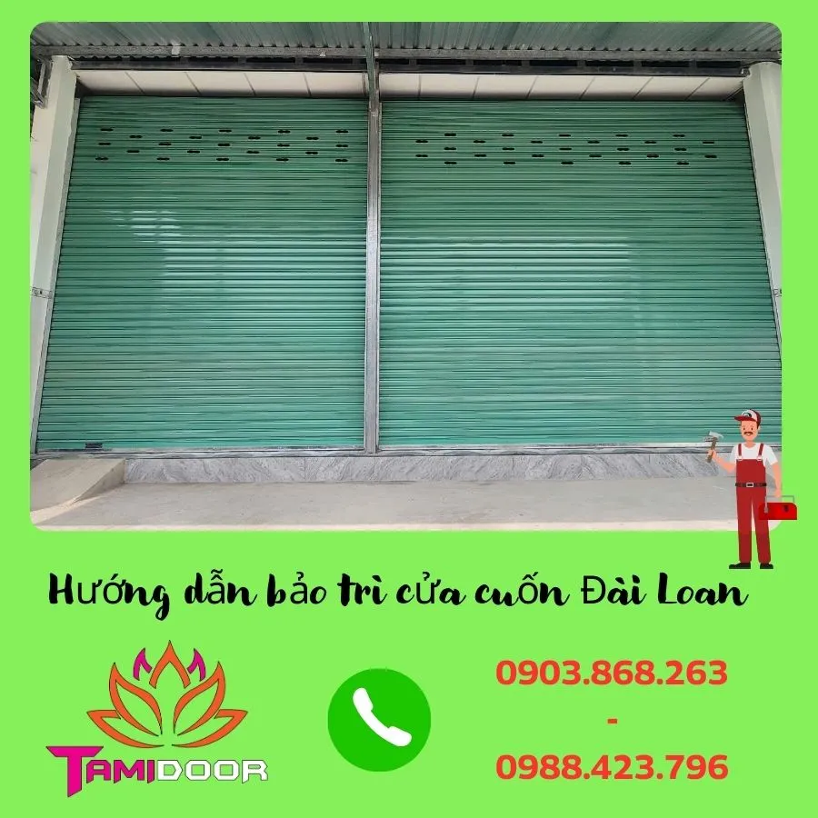 Hướng Dẫn Bảo Trì Cửa Cuốn Đài Loan