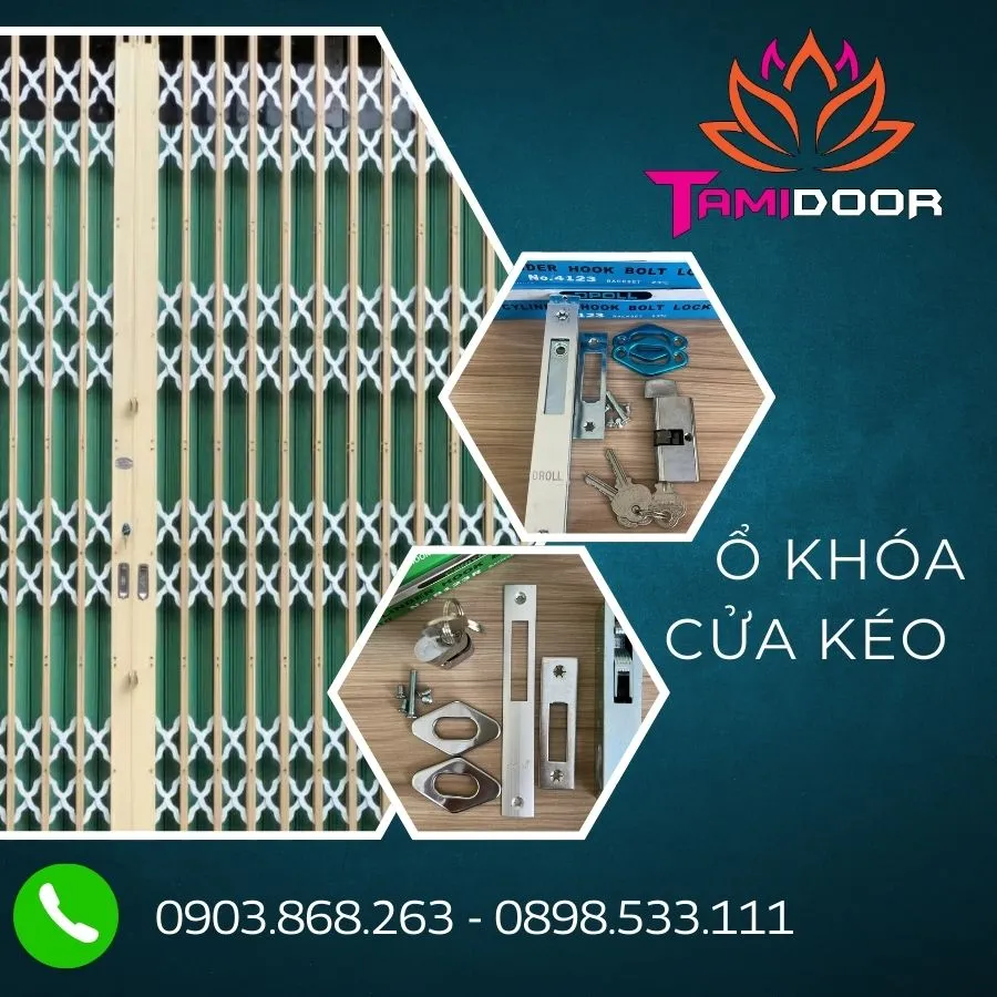 Ổ Khóa Cửa Kéo Đài Loan