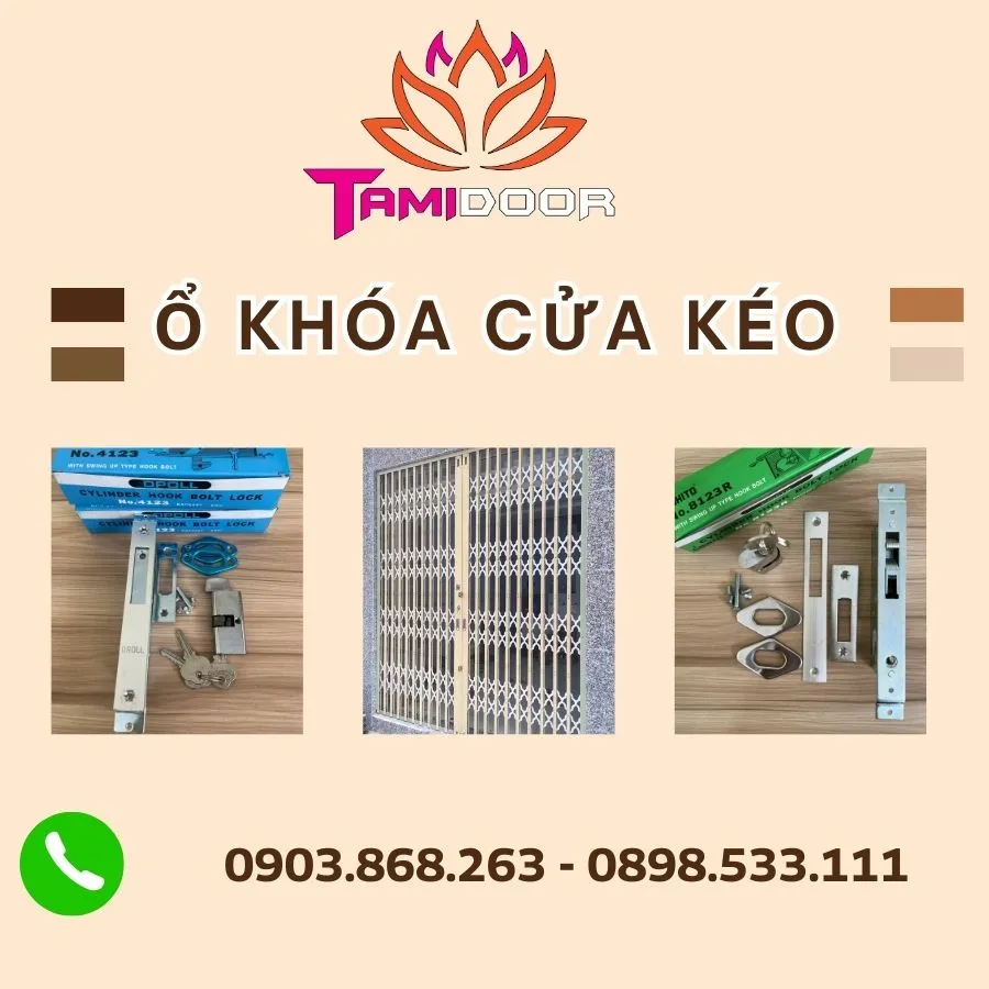 Ổ Khóa Cửa Kéo Đài Loan