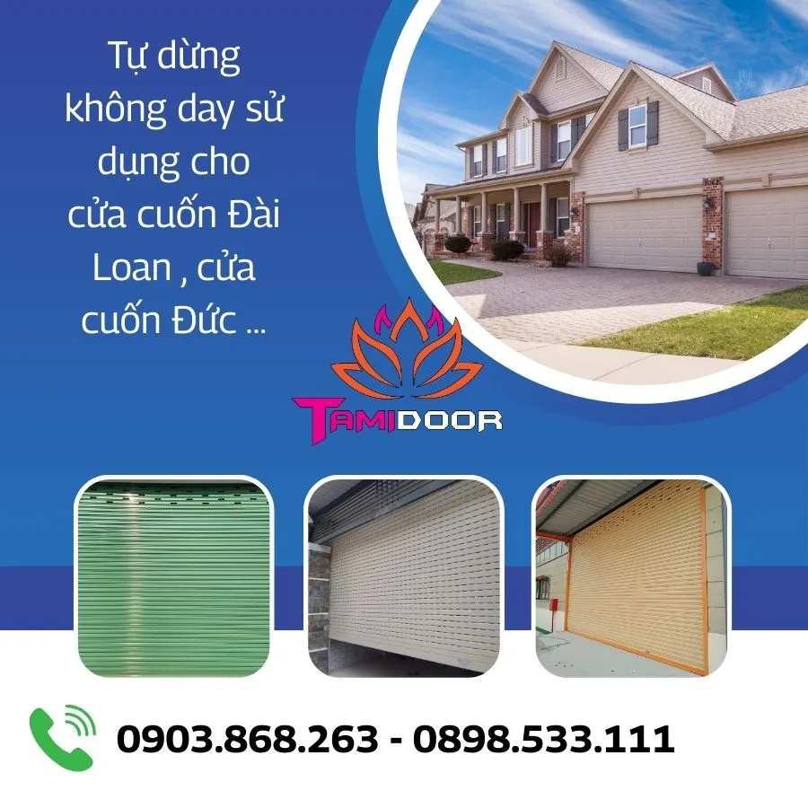 Tự Dừng Không Dây Cửa Cuốn – Công Nghệ An Toàn Mới Cho Cửa Cuốn