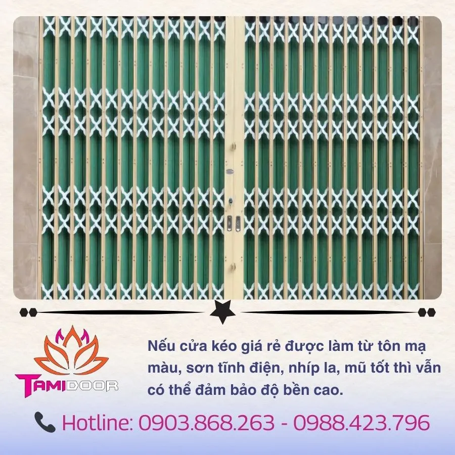 Cửa Kéo Giá Rẻ