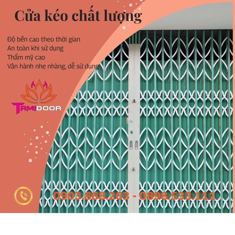 Cửa kéo chất lượng – Giải pháp số 1 cho sự bền vững