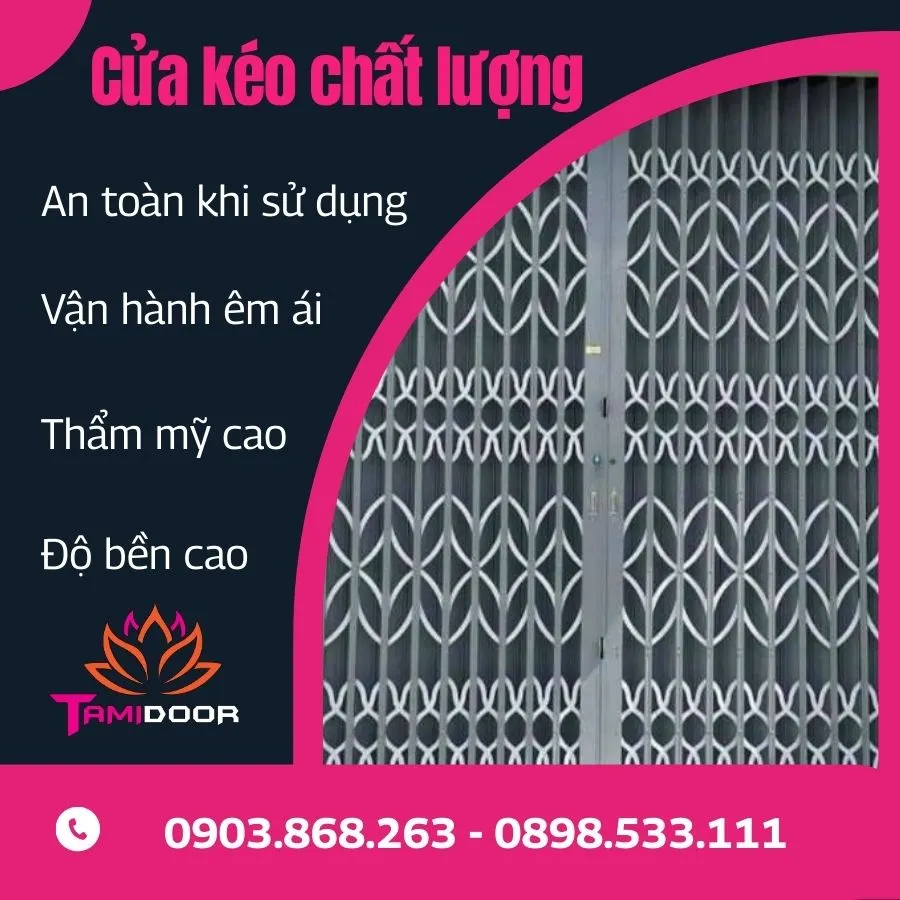 Cửa kéo chất lượng – Giải pháp số 1 cho sự bền vững