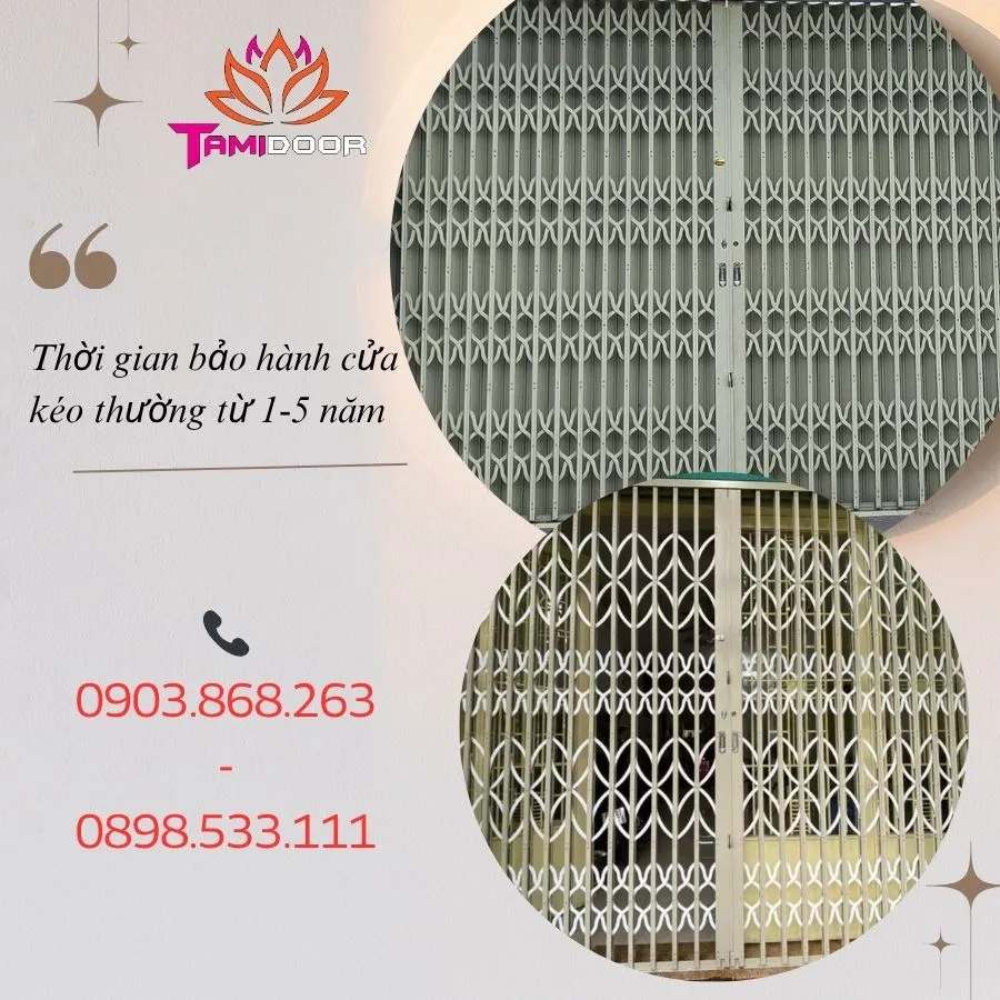 Bảo hành cửa kéo