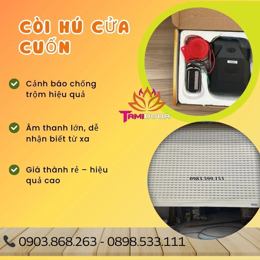 Còi Hú Cửa Cuốn