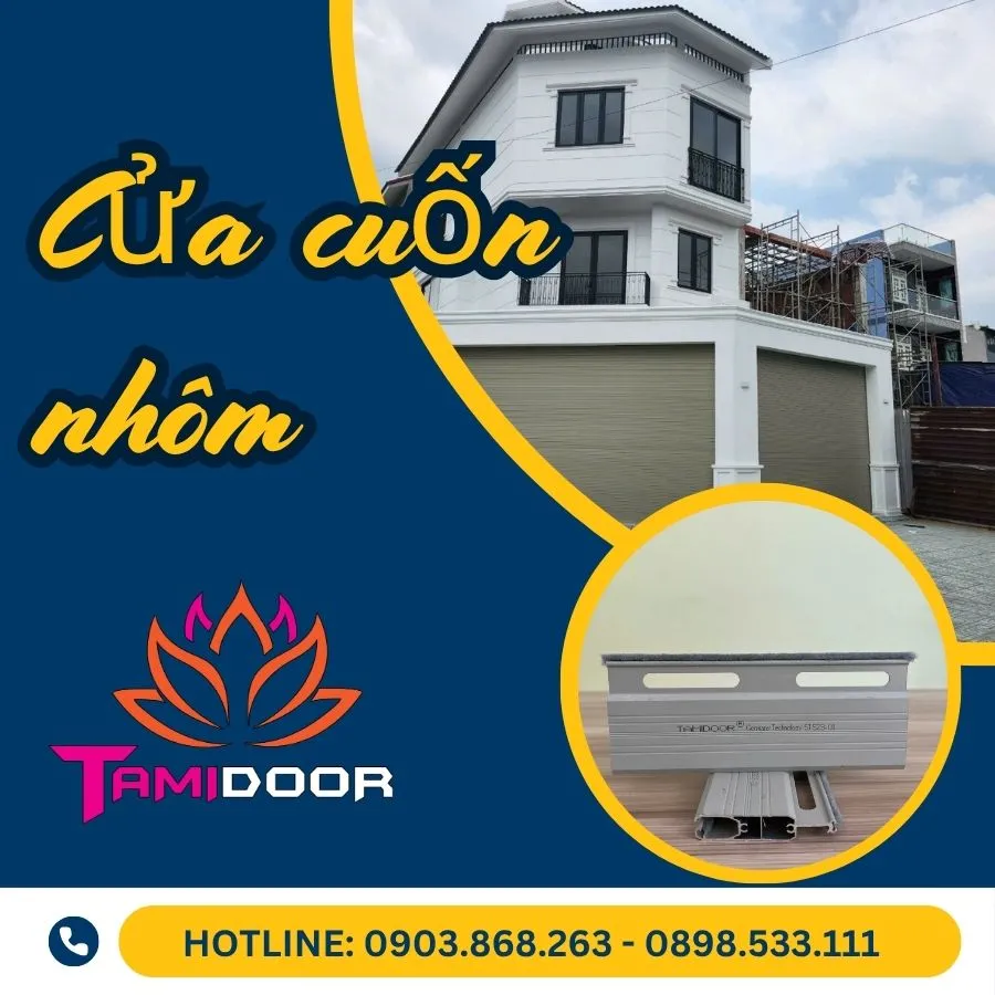 CỬA CUỐN NHÔM SƠN TĨNH ĐIỆN LỰA CHỌN CHO NHIỀU CÔNG TRÌNH