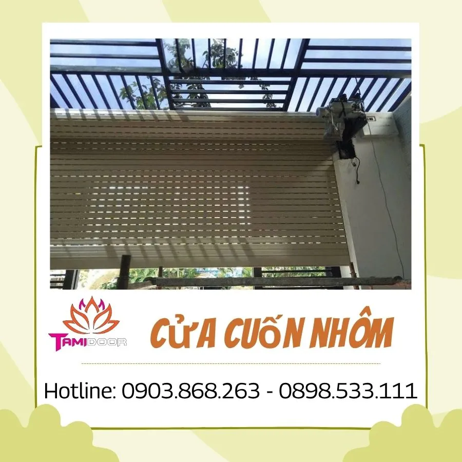 CỬA CUỐN NHÔM SƠN TĨNH ĐIỆN LỰA CHỌN CHO NHIỀU CÔNG TRÌNH