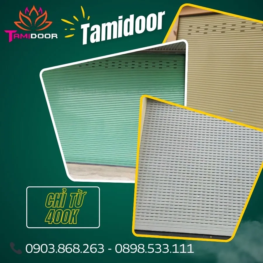 Giá 1m2 Cửa Cuốn
