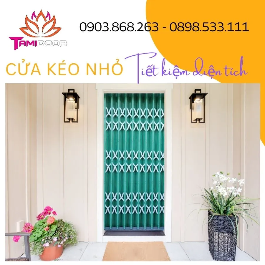Lắp Đặt Cửa Kéo Nhỏ Cho Nhà Có Diện Tích Hẹp